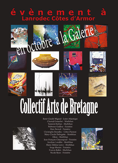 exposition du Collectif Arts de Bretagne à Lanrodec 2014