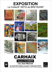 exposition espace Glenmor Carhaix – Collectif Arts de Bretagne