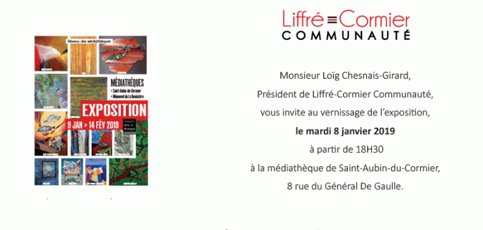 Exposition dans la la communauté des communes de Liffré-Cormier
